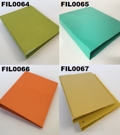 FILE, Ring Binder Small - Coloured (Assorted)